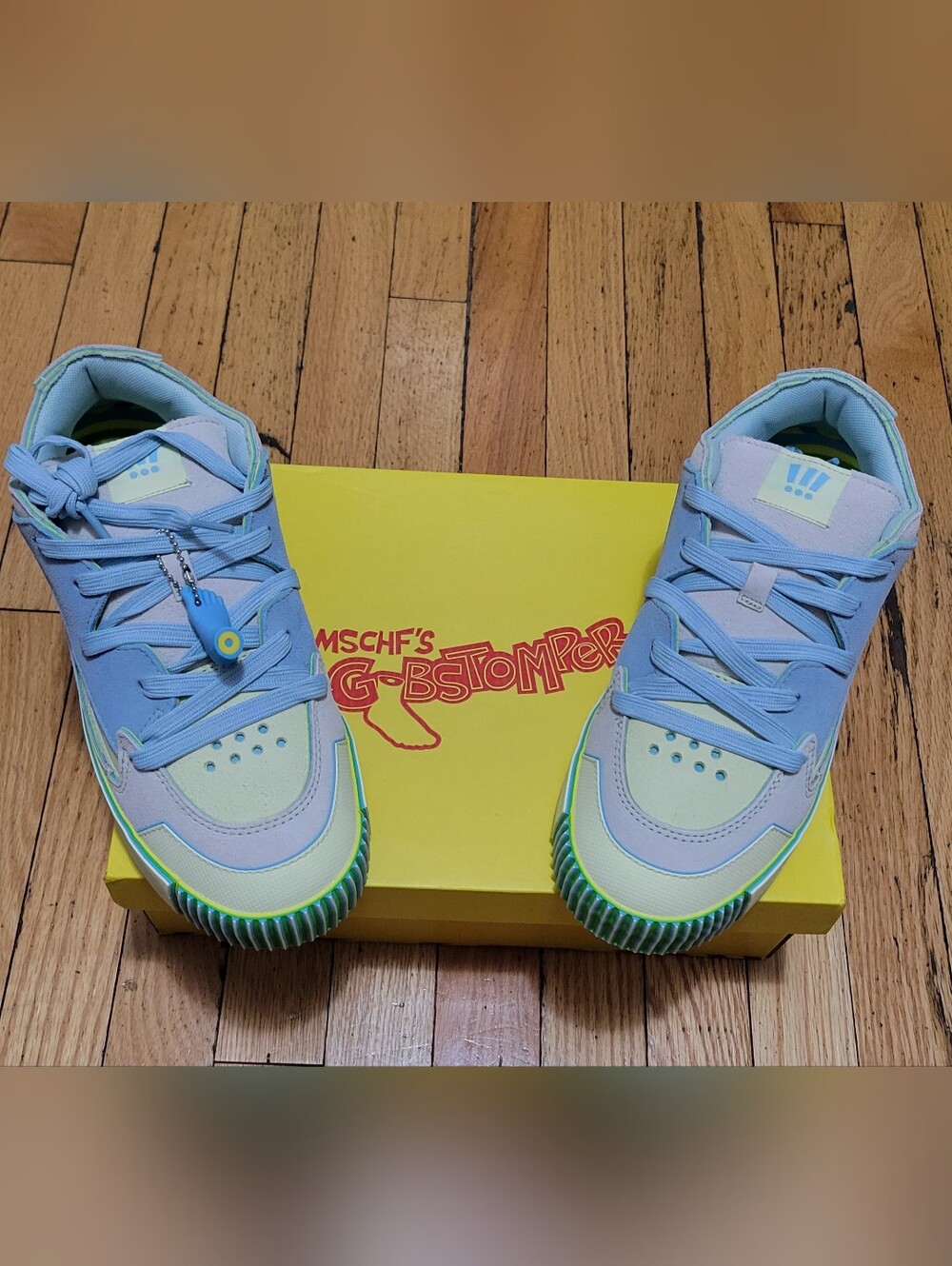 MSCHF GOBSTOMPER "Off Lemon" Sneakers Size 10